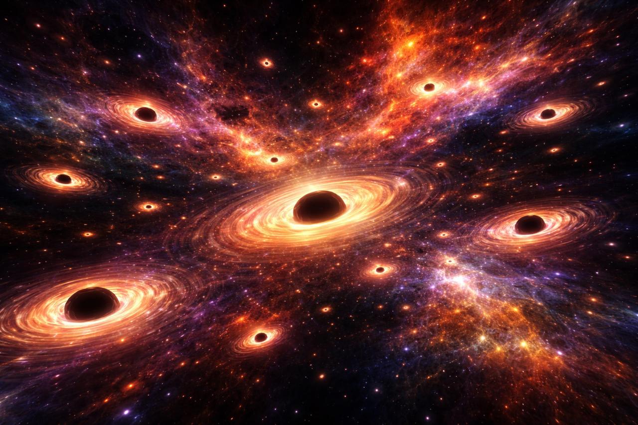 【宇宙大爆炸前的黑洞，可能还在如今的宇宙中存在】按照宇宙学标准模型，宇宙诞生