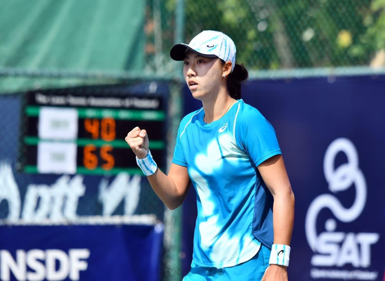 首尔WTA250资格赛首轮姚欣辛🇨🇳以6-7（1）/7-6（6）/7-5逆转