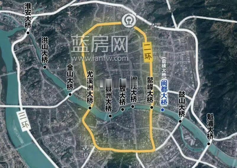 【今年动建新跨闽江—闽都大桥】新建福州前横快速化改造跨江大桥将定名为“闽都
