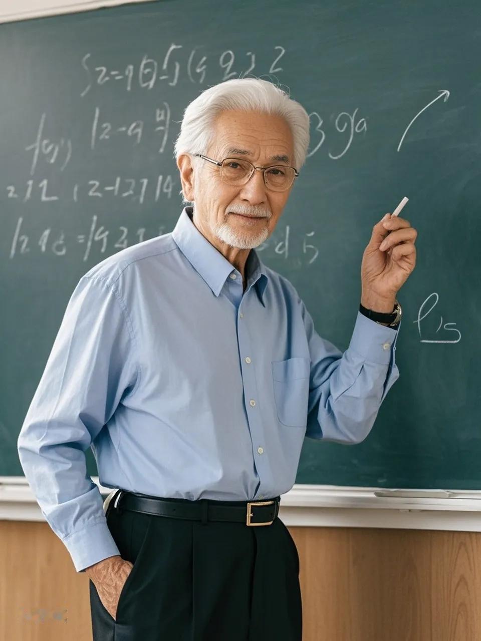 一位五十多岁的老教师说他临近退休了，兢兢业业一辈子，现在还是一级职称。而他教过的