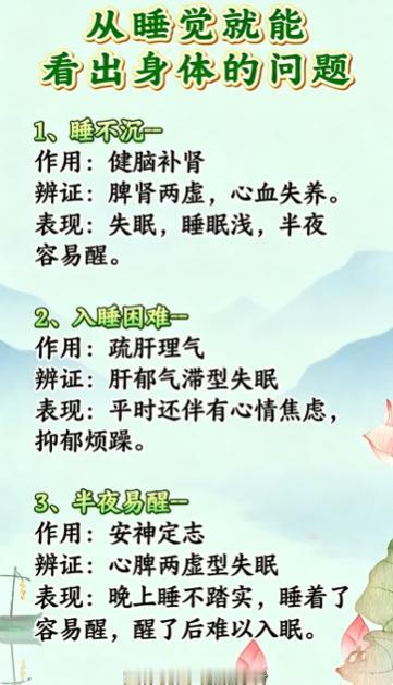 睡觉浅、入睡难、半夜易醒，从睡眠状态看懂身体信号