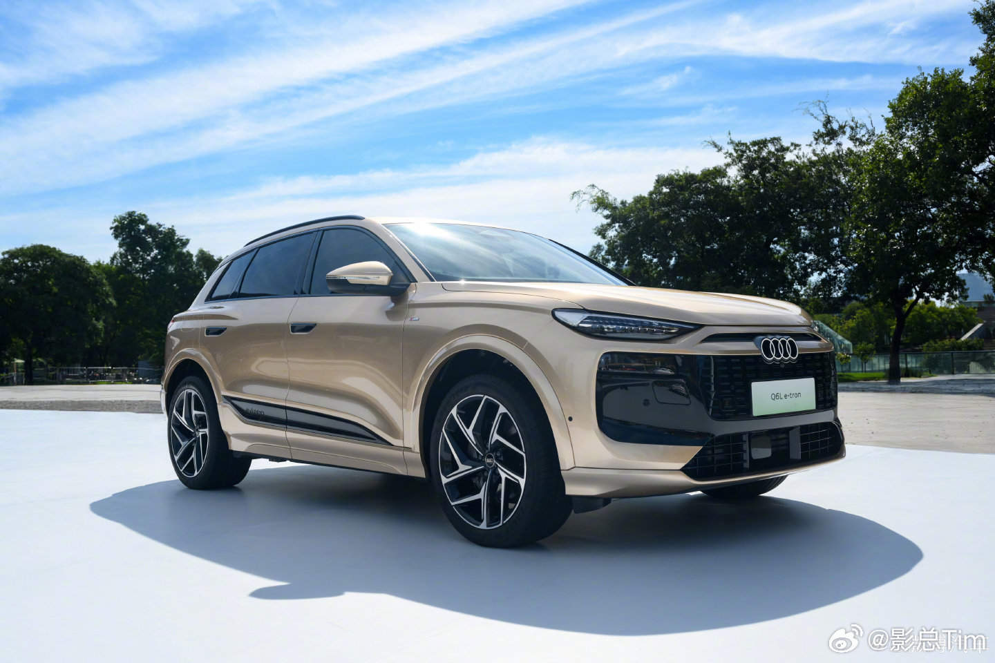 奥迪Q6Le-tron34.88万起售今日，一汽奥迪正式推出基于PPE纯电平台打
