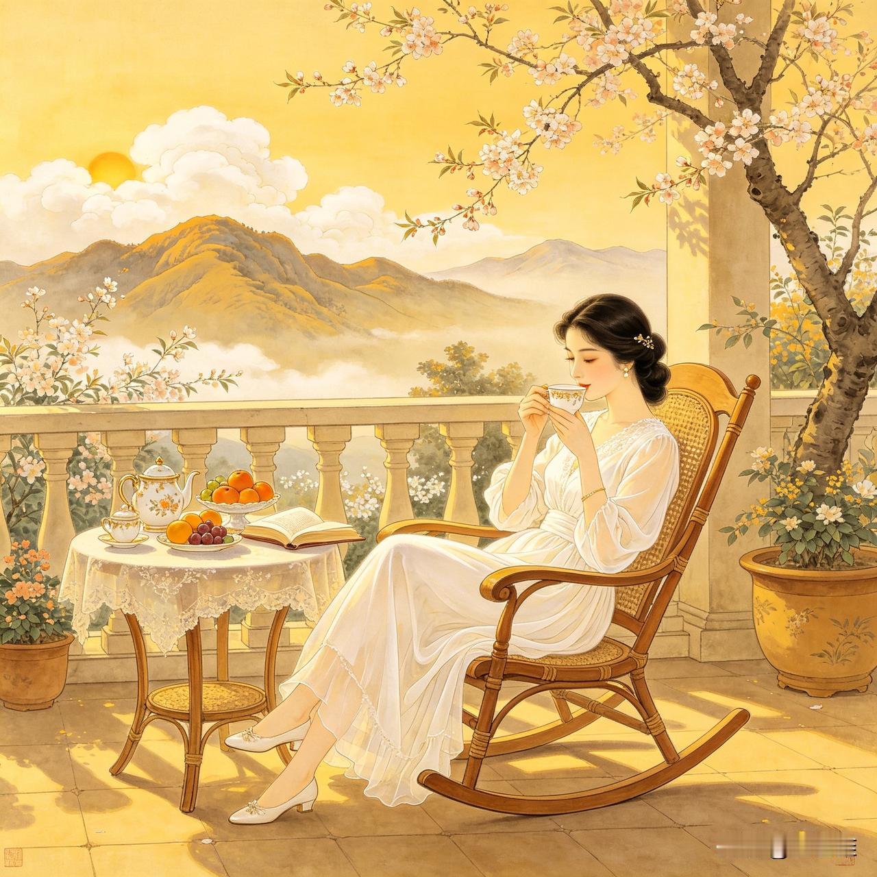 退休第525天，早安。冯唐曾说："一个女人，最好的活法，既不是兜里有钱，也