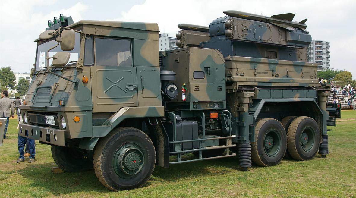 每天认识一件兵器日本81式地对空导弹81式地对空导弹（Type81Surf