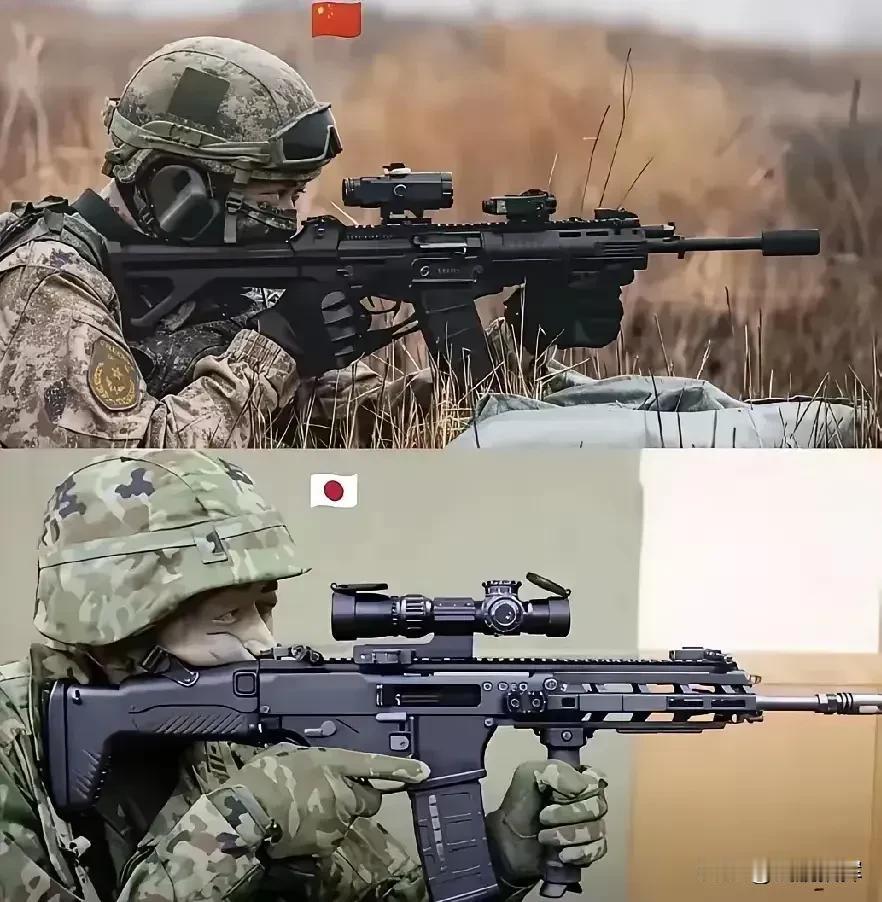 细心的军迷朋友们能发现，中日步枪在设计理念上逐渐的产生差异。我们的191步枪，不