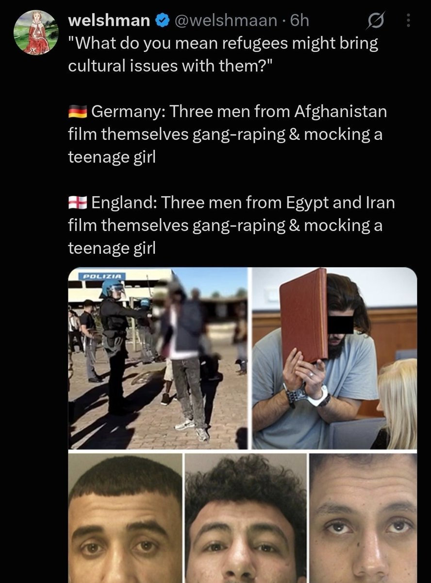 🇸🇪瑞典：三名阿富汗人直播对一名昏迷女孩长达3小时的轮奸过程，地点在Facebook上袭击结束时