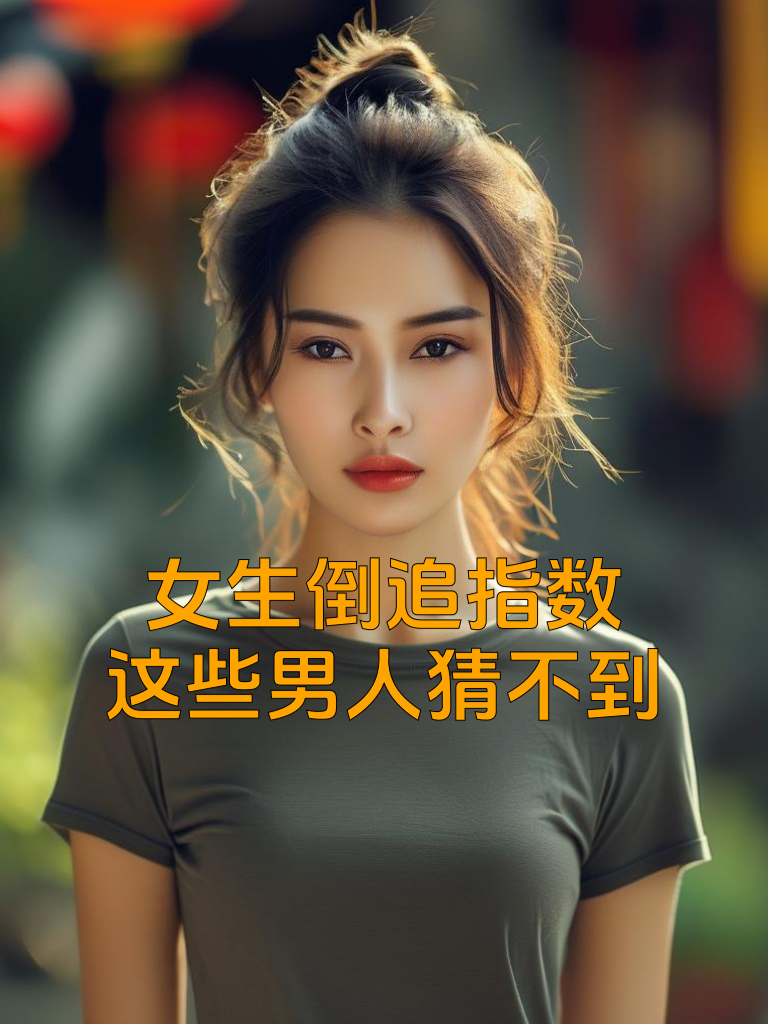 女生倒追指数，这些男人猜不到
