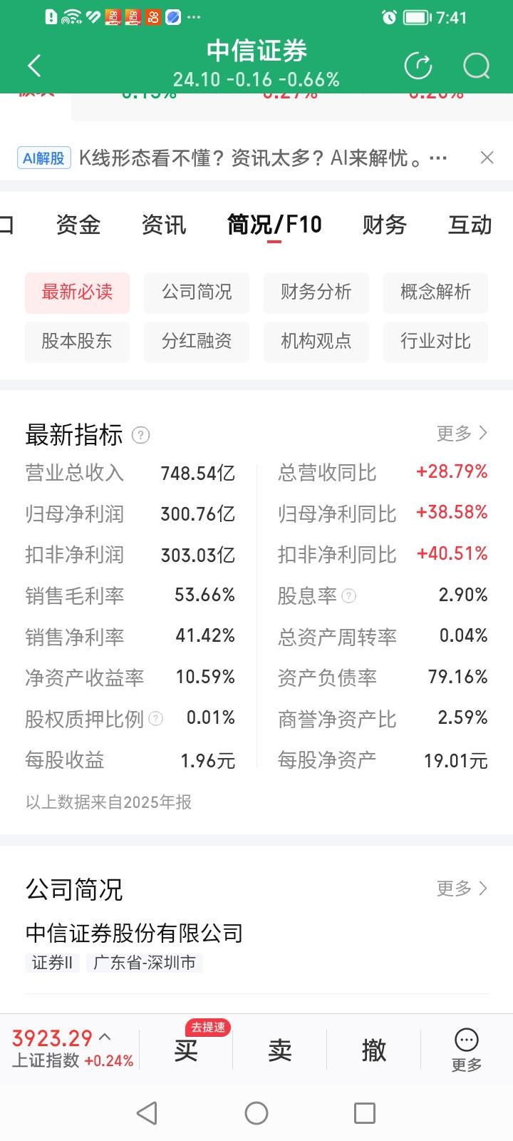 华泰证券的2025年年报似乎有点太磕碜了！华泰证券今晚披露了2025年年报。主