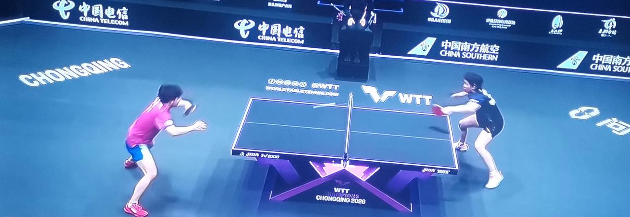 刚刚比赛结束了，王楚钦对战松岛辉空。只能说大头已经竭尽全力，整场比赛，两人都拼得