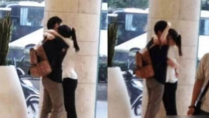 章泽天跟刘强东刚恋爱时的照片，能看出来当时还很青涩。而且奶茶妹妹也很主动！​​