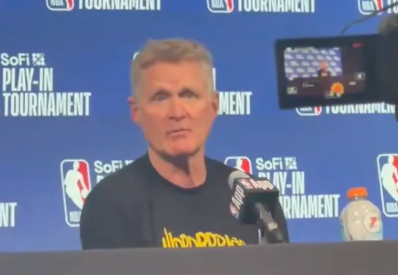 NBA附加赛，勇士主帅史蒂夫-科尔接受了记者采访，谈到了勇士如何在短时间内从身体