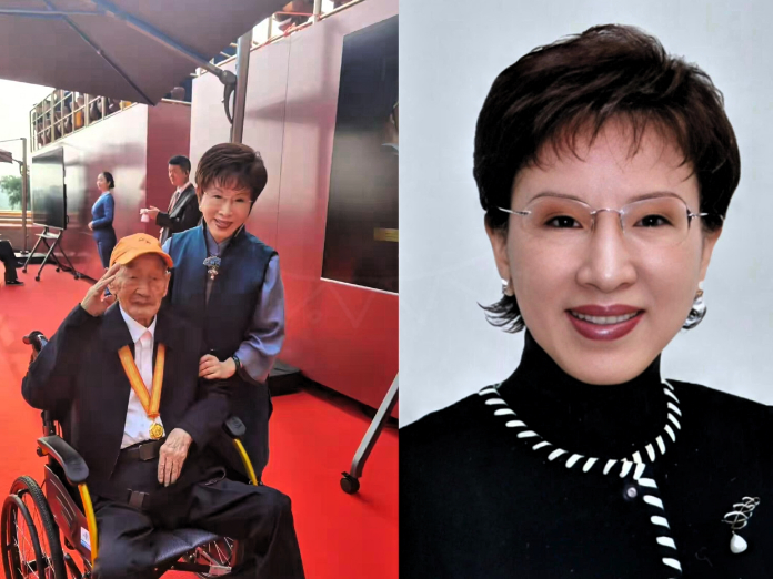 这下不仅北京，全世界人都知道了洪秀柱参加阅兵后绿营这次不敢对洪秀柱下黑手了！