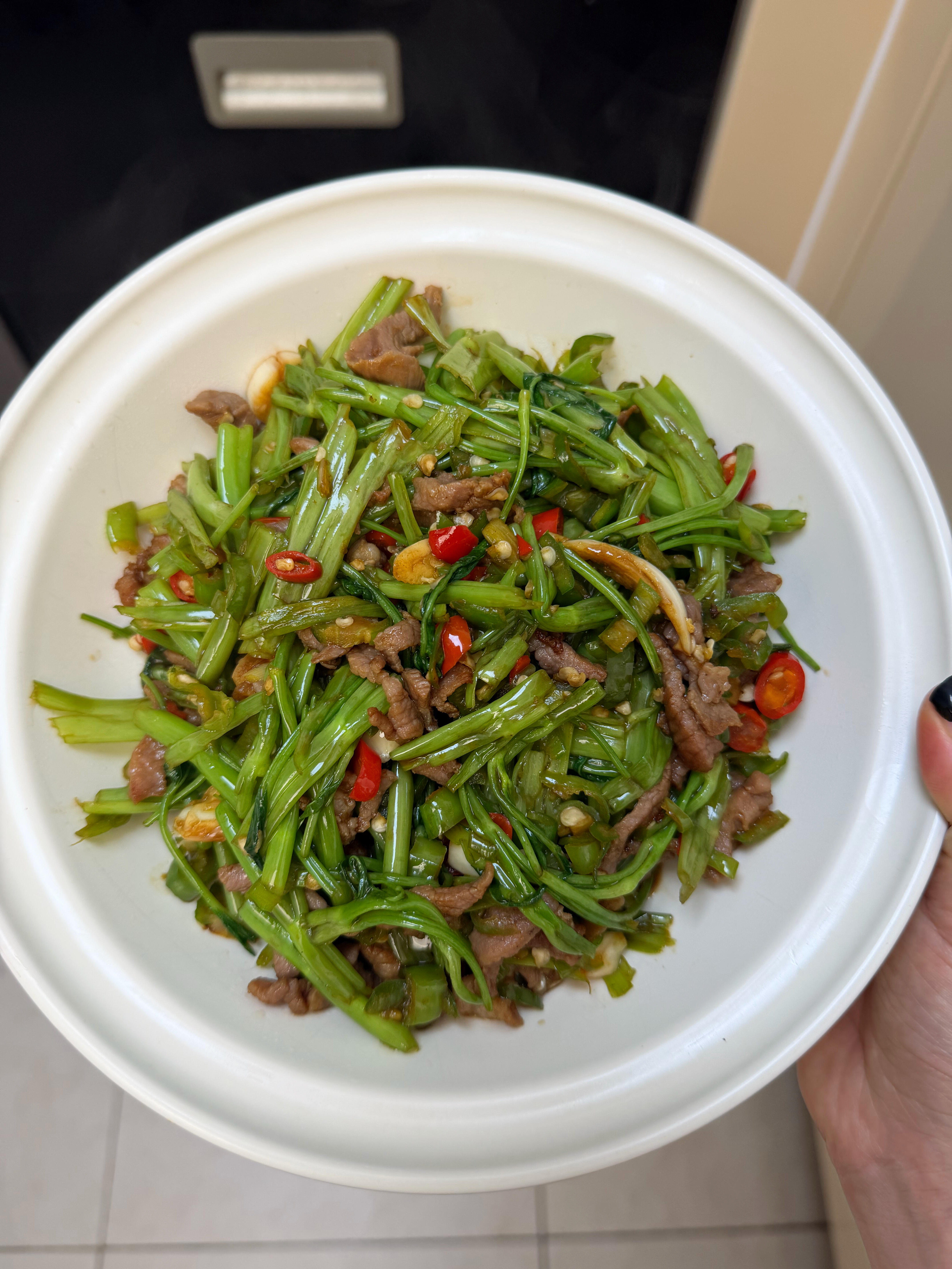 酸辣空心菜梗｜成本3块钱，脆爽入味，比肉还解馋又到了吃空心菜的季节啦！随手做一