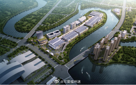 福州商业/◌青口镇海峡汽车文化广场（新榕・云链科创园）项目，项目总用地面积达60.65万㎡，总建筑面