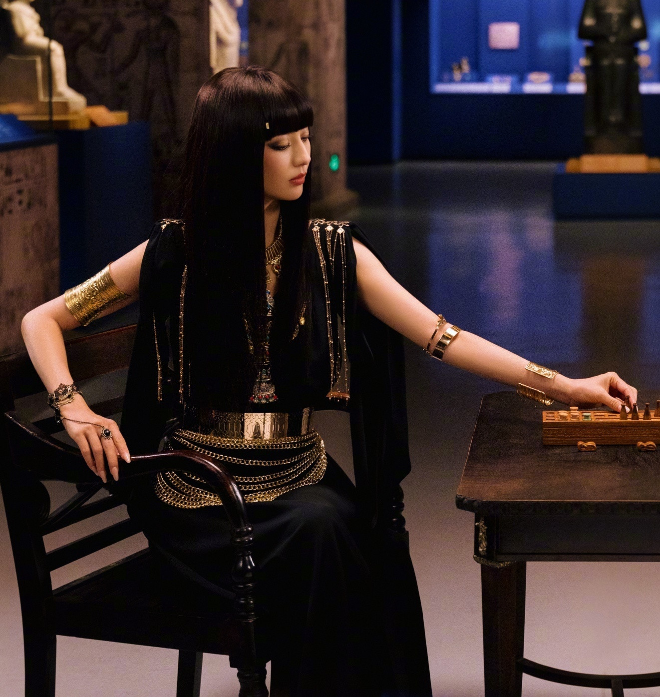 佟丽娅“安苏娜”，梦回古埃及最强的女战士。佟丽娅