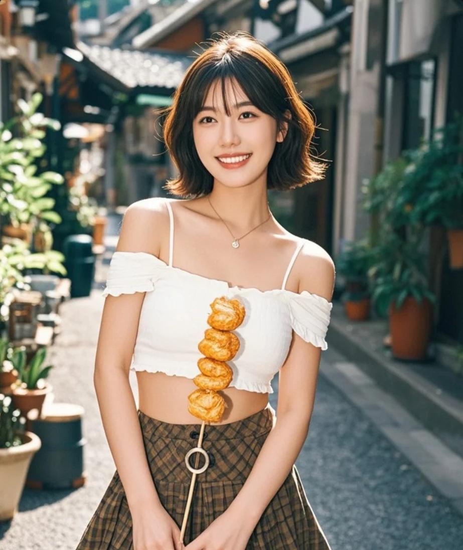 甜蜜邂逅：美女与她的美味情缘