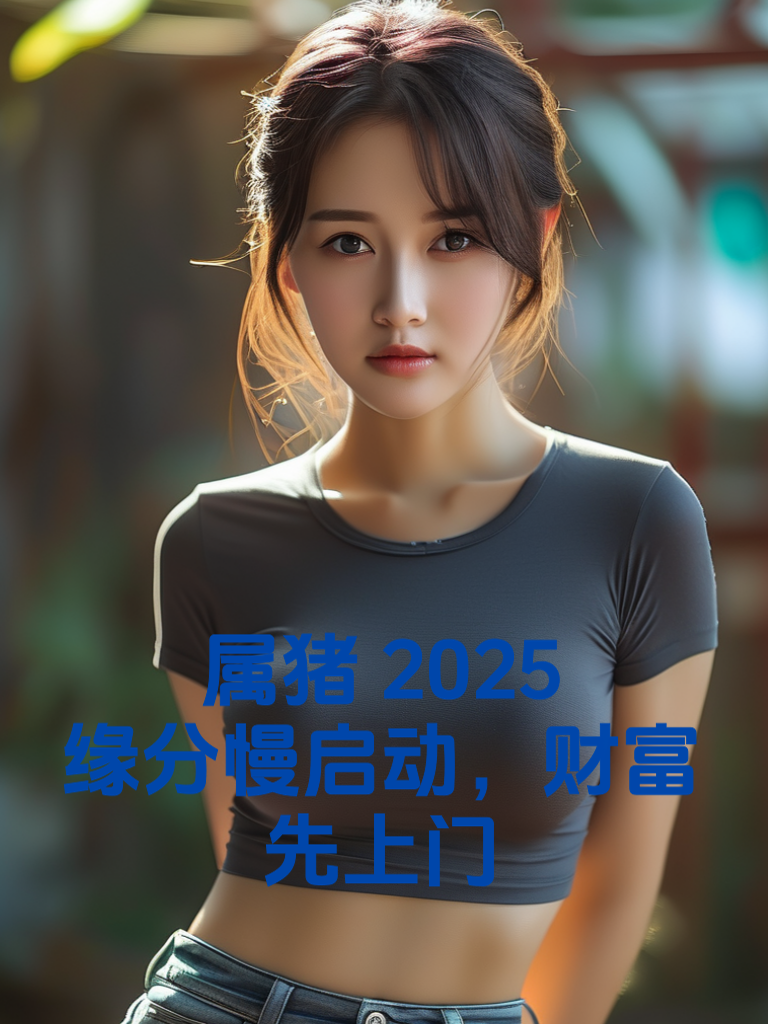 属猪2025：缘分慢启动，财富先上门