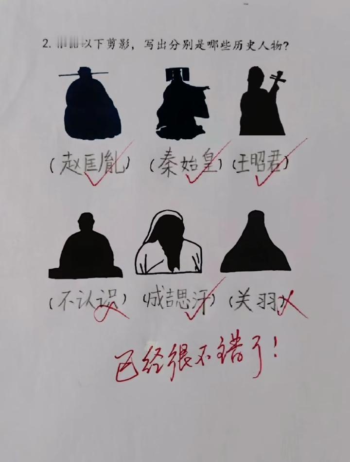 现在历史都这么考了吗？我只知道成吉思汗一个！错的两个到底是谁？