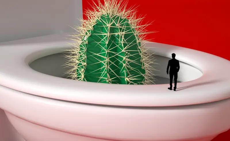 女子便血半年误当痔疮确诊竟是结肠癌便血这事，很多人都不当回事，觉得是痔疮小毛病