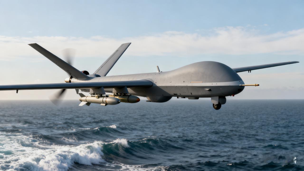 日本一架MQ—9B无人机，在钓鱼岛搞事情返回途中坠毁，原因不明。一天后，驻韩美军