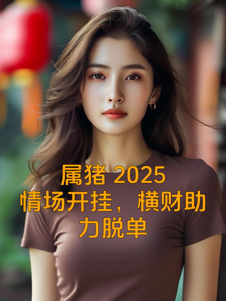 属猪2025：情场开挂，横财助力脱单