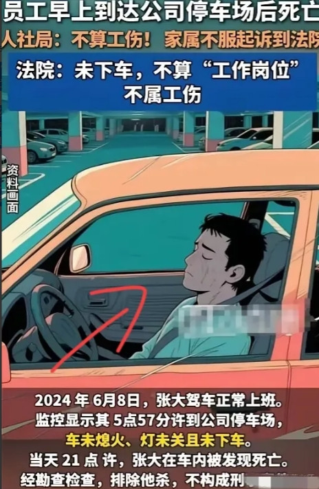 一条命就这么没了！”河南男子凌晨5点多到公司停车场，没熄火没下车，15小时后被发