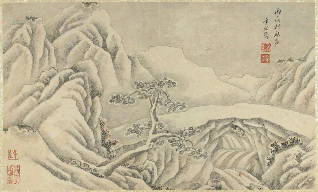 卞浮白《溪山写胜册》：册页里的山水诗，藏着笔墨与自然的私语在卞浮白的《溪山