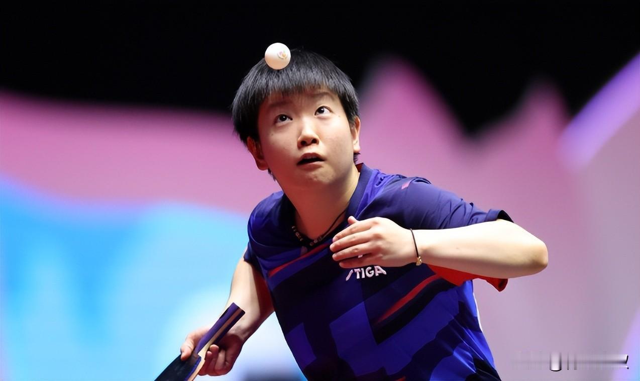 孙颖莎4:0零封对手，莎莎比陈熠正手重太多，刘斐根本挡不住。莎莎只要反手搓一