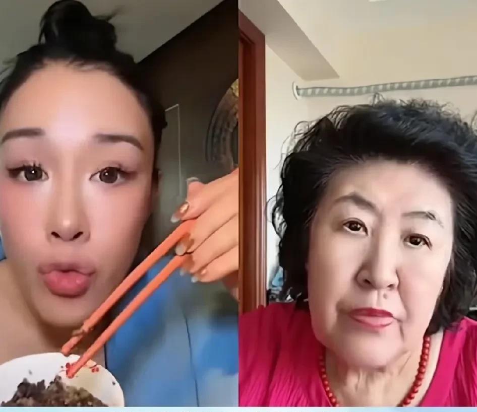 钟丽缇直播时和婆婆连线说：“大家终于喜欢夸我老公了，你有看到吗？”婆婆：“我知道