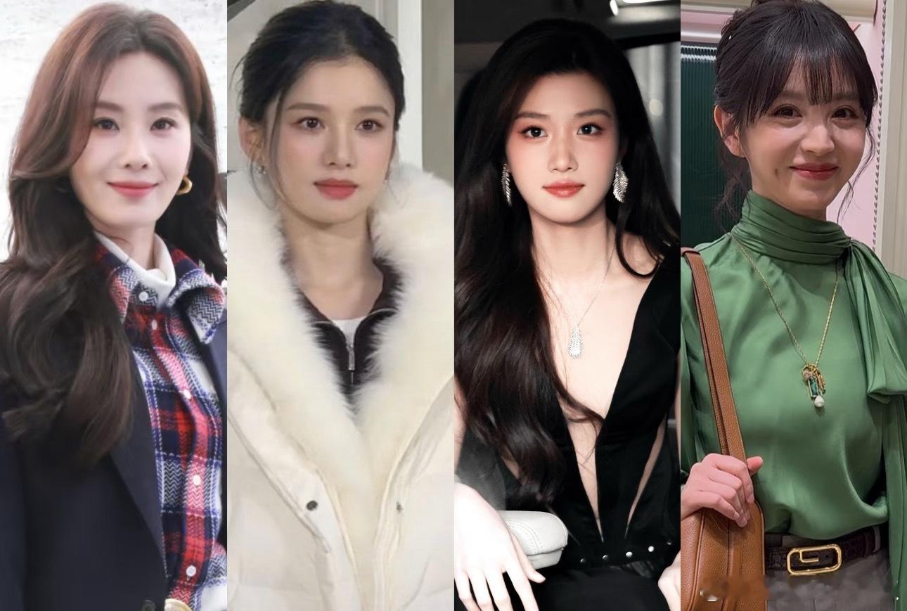 女明星线下活动图，喜欢谁的造型？