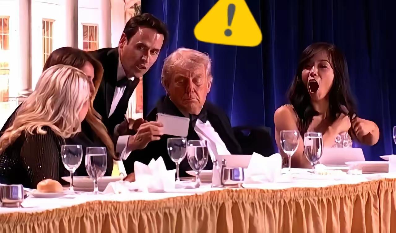 这个连滚带爬又尖叫的华裔女人彻底火了。从厦门小镇到特朗普晚宴，4月25日晚，