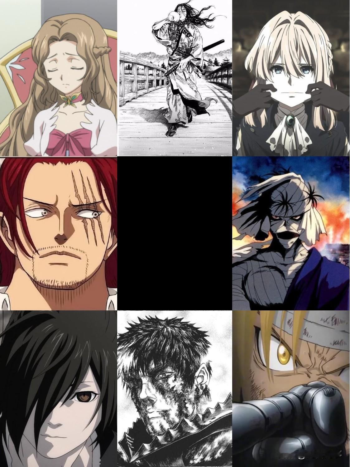 中间放谁能撑起二次元残疾界？