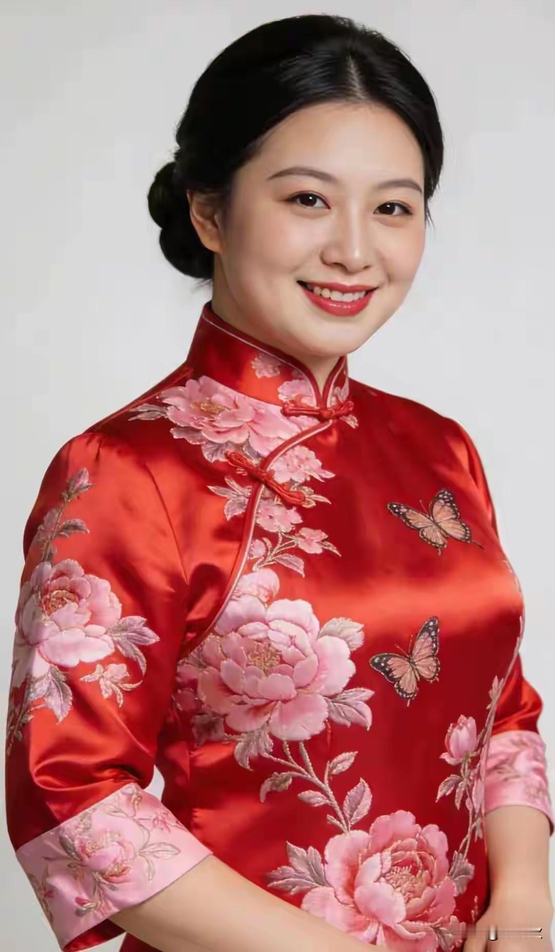 叠彩纷呈，丝绸旗袍东方之美，国色天香燕瘦环肥，雍容华贵花容月貌，风姿绰约