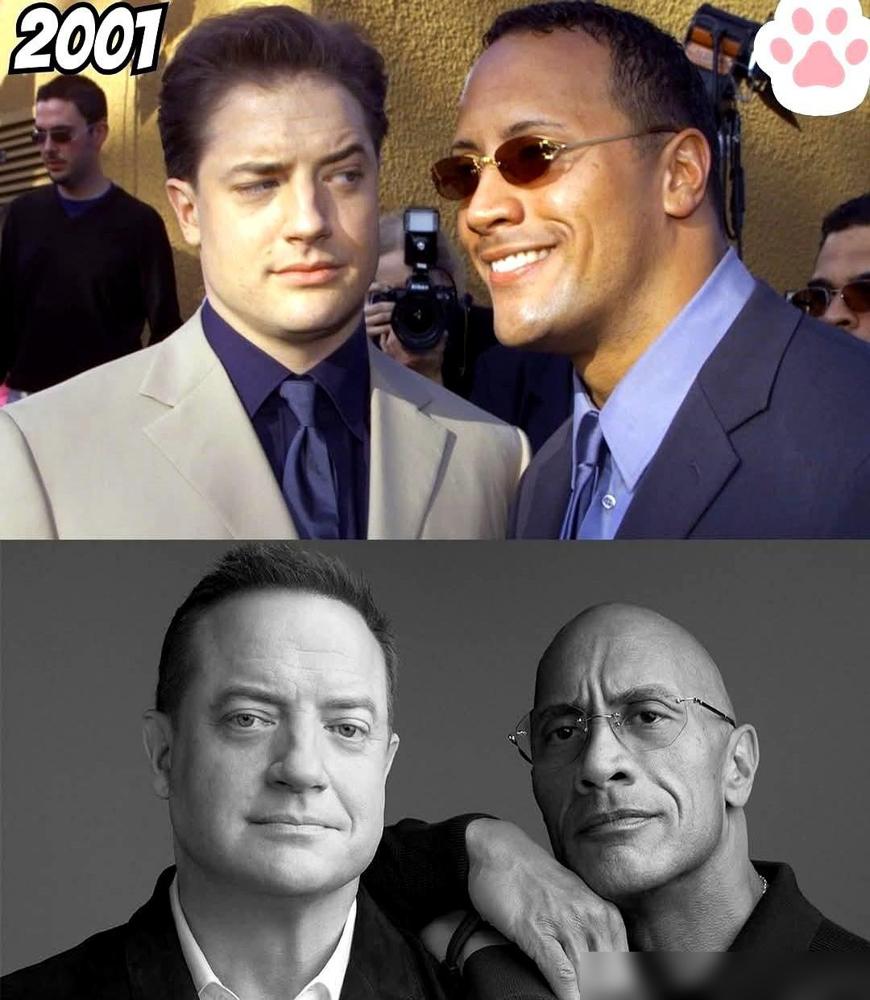 好莱坞最不缺什么？踩高捧低。事情其实很简单：两个演员，24年里在不同低谷