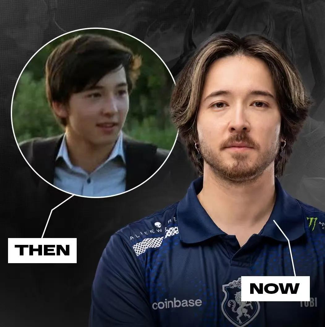 帅哥从小就是帅哥啊！Tofu年轻时期和长大后两个感觉，都很好看！dota2​​