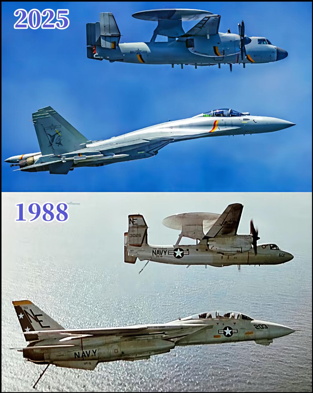 三十年前的美军装备VS三十年后的中国装备！ 好消息，我们花了三十年，终于