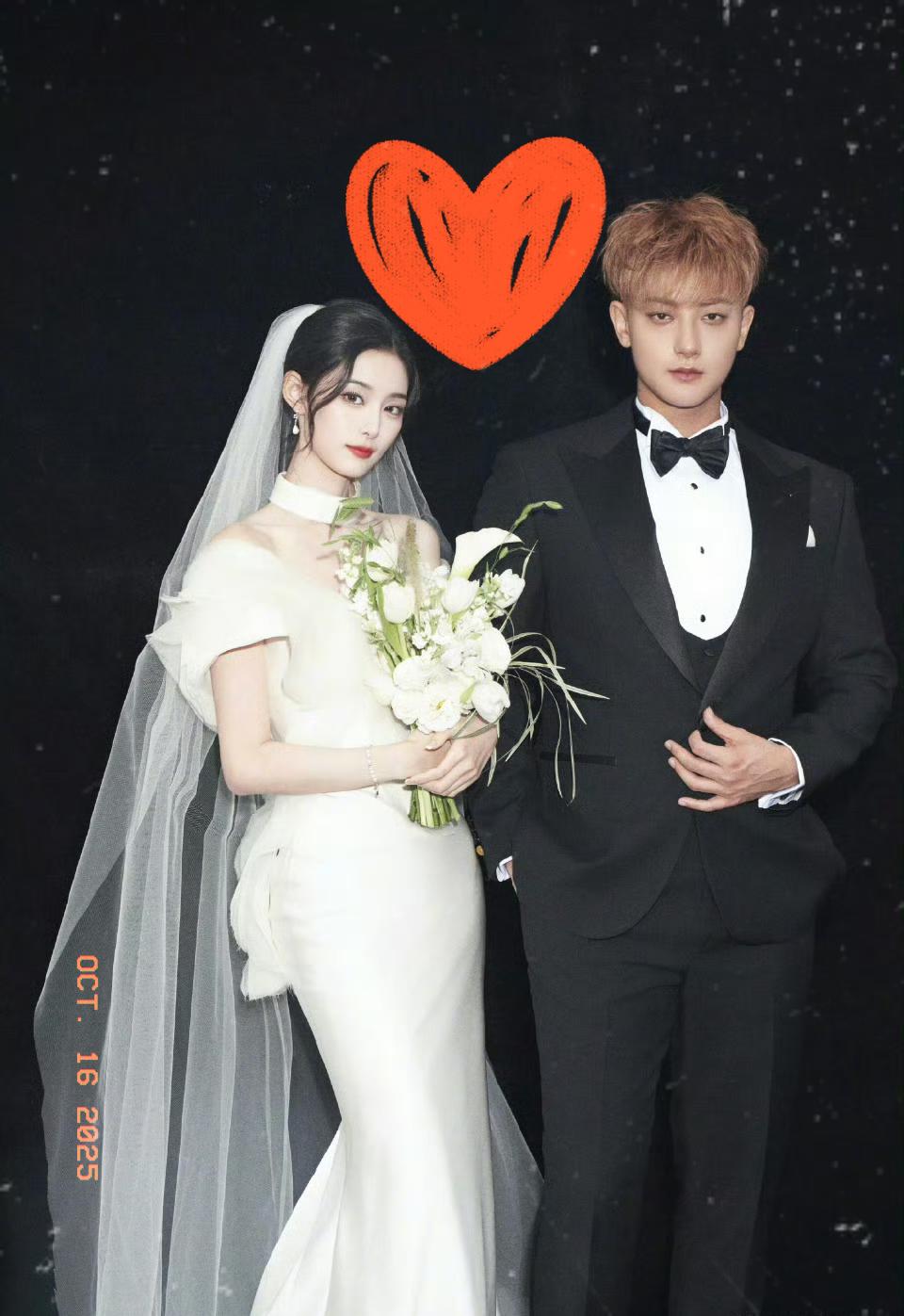 黄子韬和徐艺洋今天结婚了！这对从官宣恋情到结婚都甜得像偶像剧的情侣，在社交平台