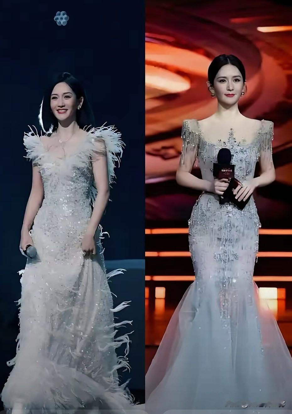 详情谢娜红毯首秀惊艳四座礼服加身不再“逗比”！张杰发合影：“永远为你骄傲