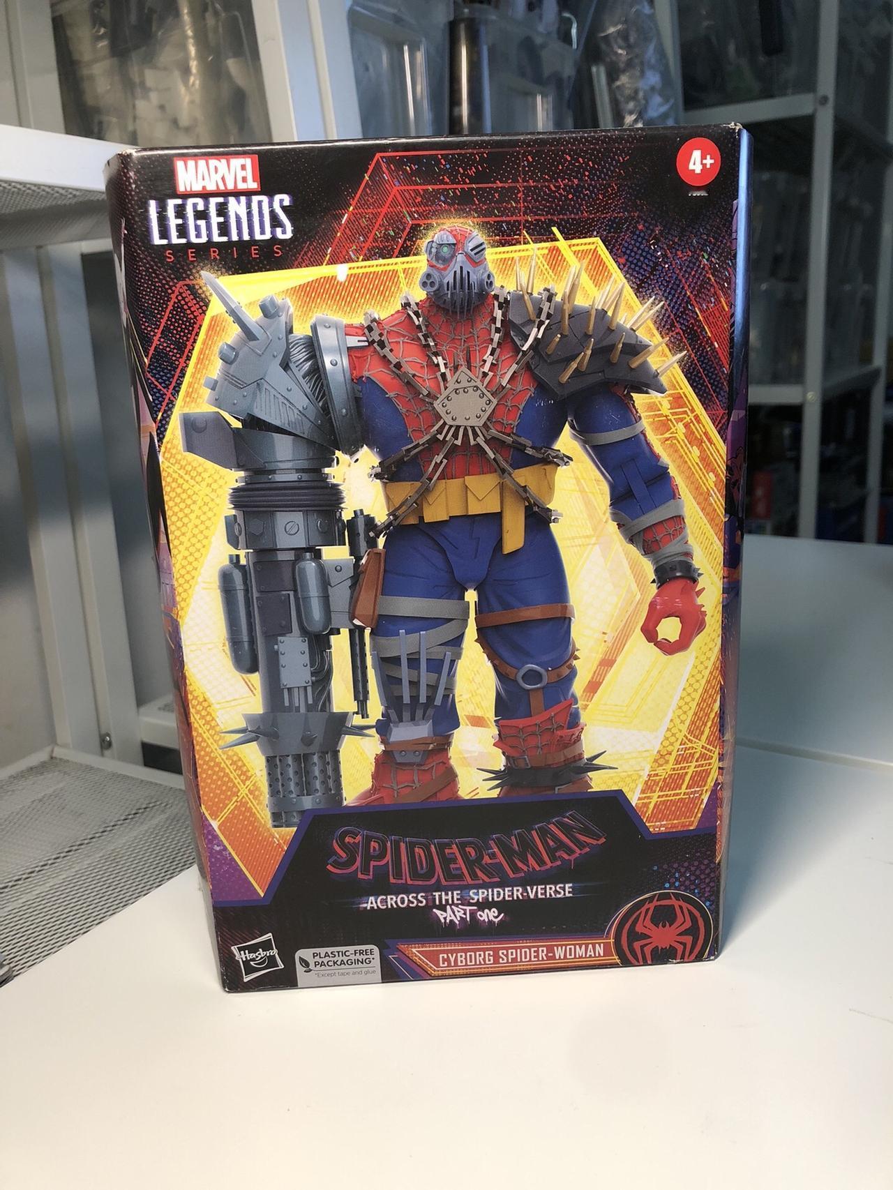 MarvelLegends赛博机械蜘蛛女可动手办蜘蛛侠玩具