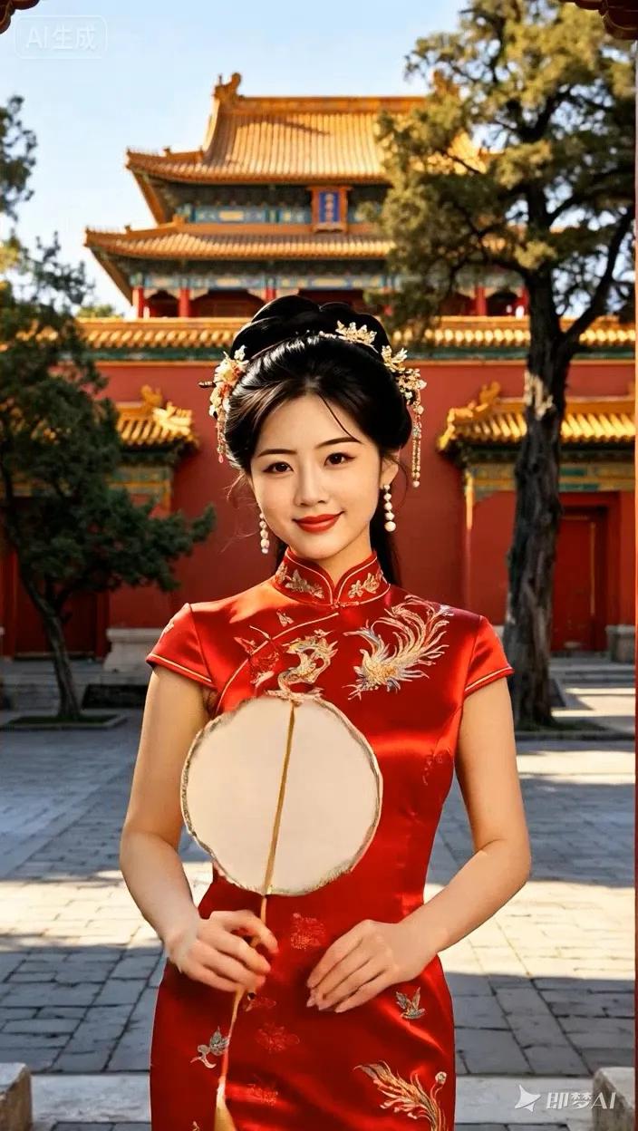 七绝●盛世中国雕梁画栋古皇宫，历雨经风宝殿雄。叶茂枝繁松柏翠，忠心