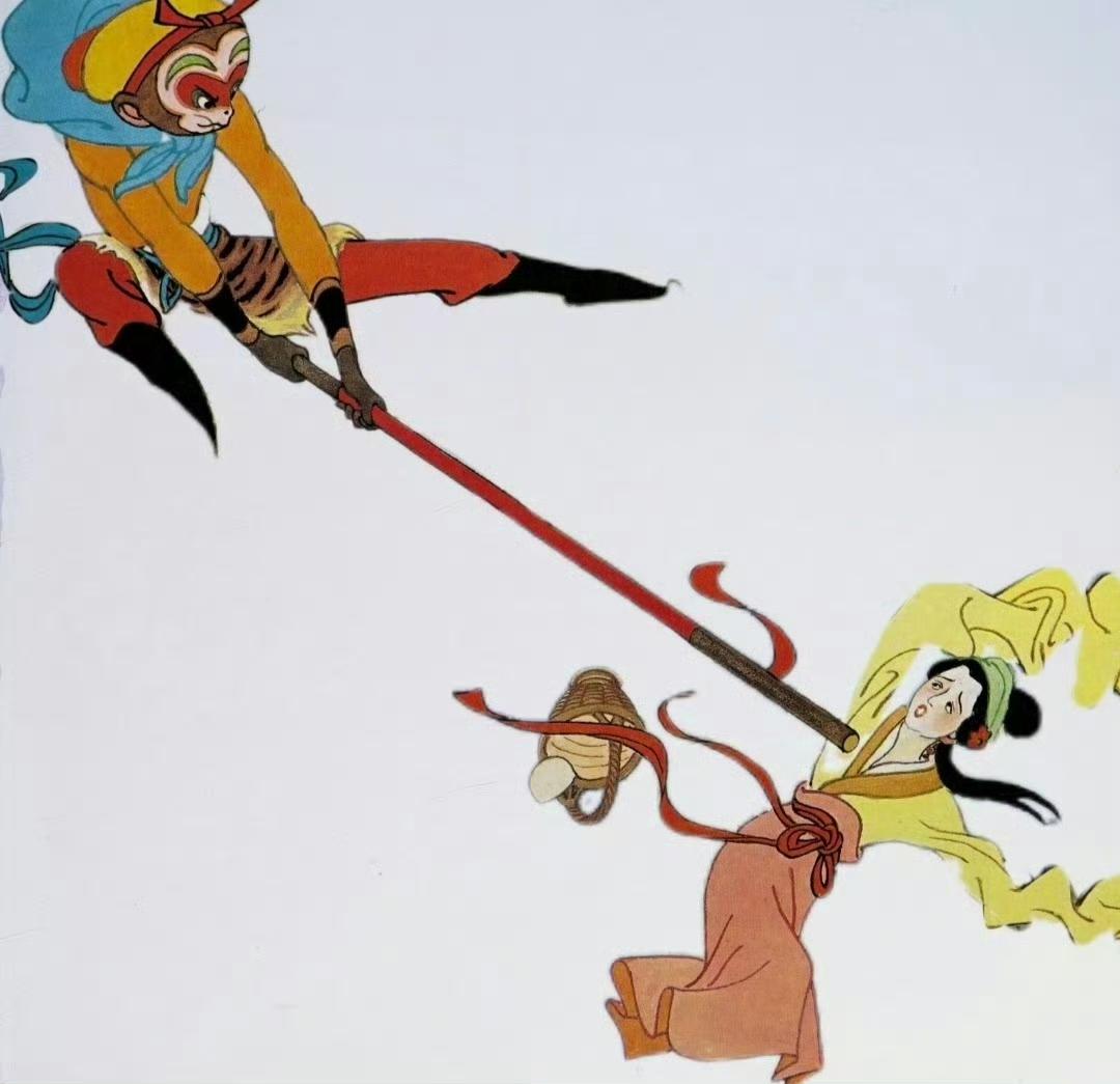 “1987年出版的《美猴王》，每一张都是经典…”​​​​身穿金甲亮