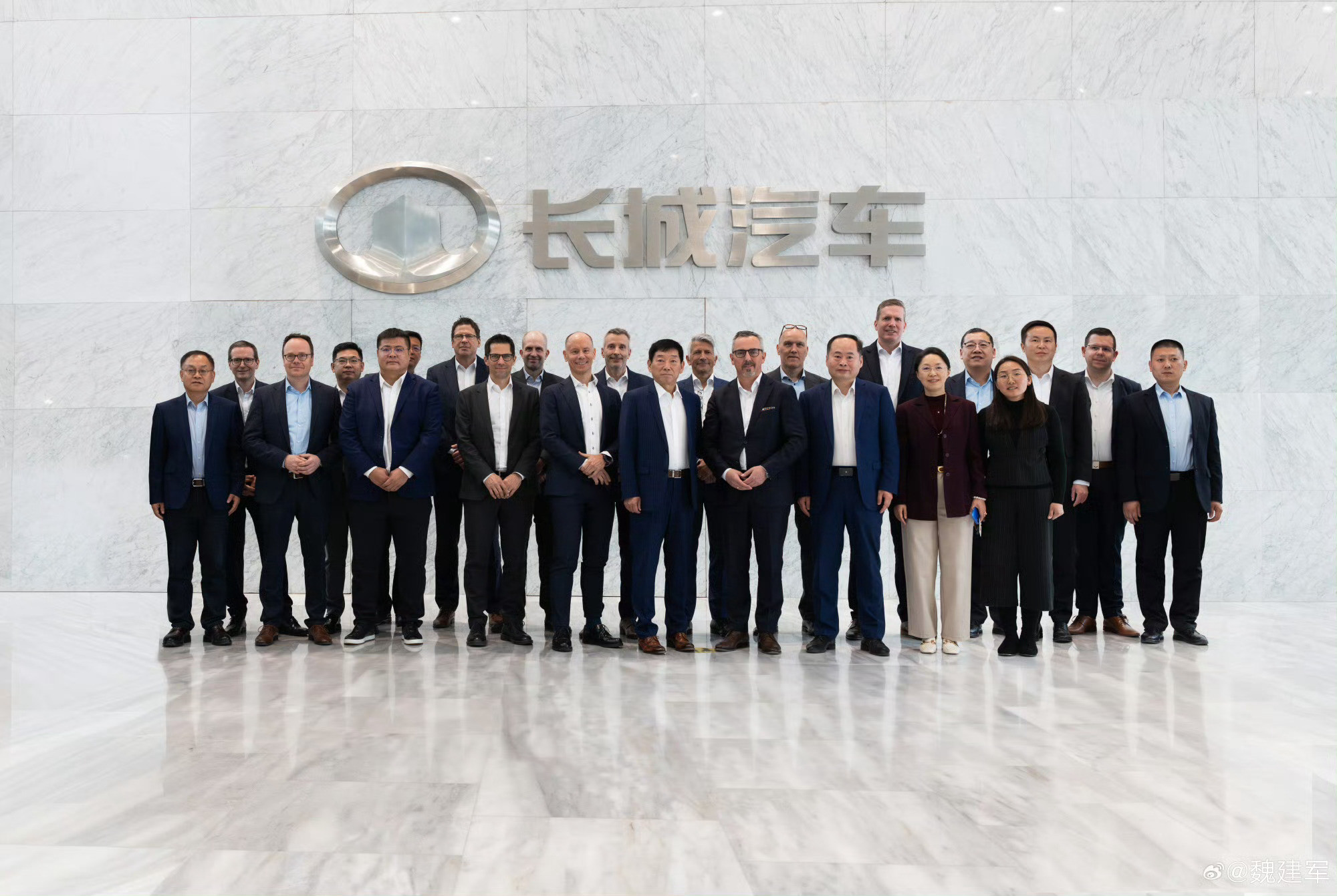 魏建军会见宝马集团董事老魏今天可够忙的，前脚刚和于东来直播热聊好几个小时。这又