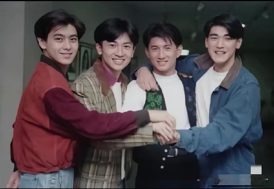 金城武，林志颖，苏有朋，吴其隆他们中谁的颜值最高，他们四人被称为四小天王，是继四