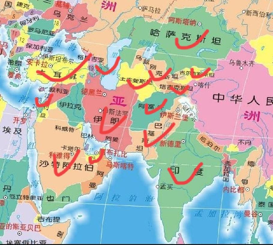 中东西亚南亚地缘政治加速重组：①沙特.卡塔尔加强与巴基斯坦关系，土耳其也想加入