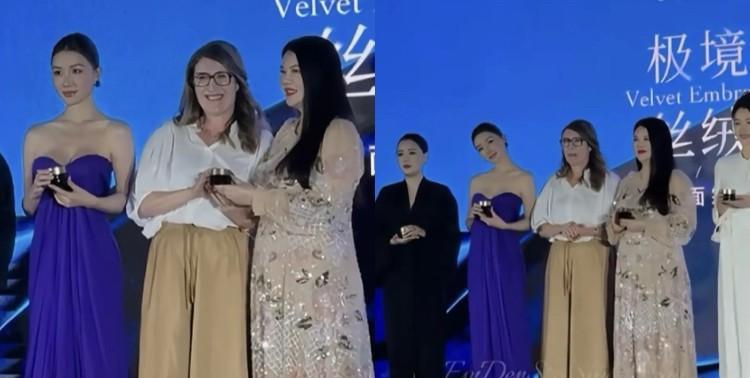 网友热议李湘派对造型：富态十足，开心就好！李湘国庆节参加了个派对，结果身材一下