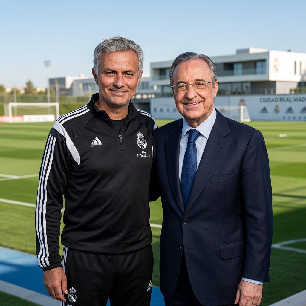 马卡：皇马至今尚未联系穆里尼奥，这位主教练认为皇马是一个特别的地方，如果接到电话