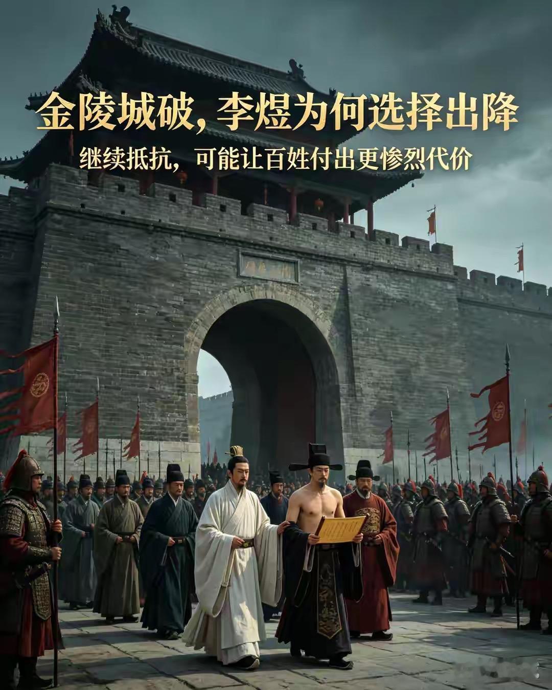 北宋大军压境时，李煜并非没有拼死抵抗的念头，只是南唐早已陷入死局。此前中主时期惨