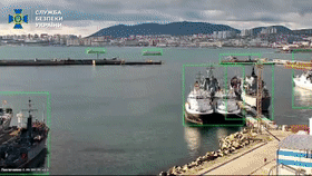 乌克兰安全局宣称深入俄军基地，重伤俄军潜艇 乌克兰安全局今天发布消息称，他们