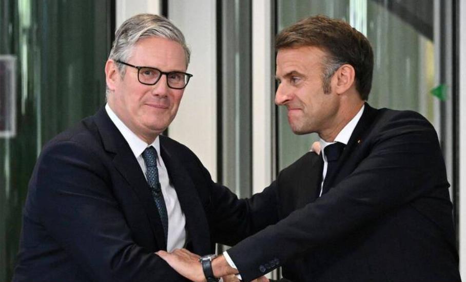 英法联合对中国动手，前所未有反华，矛头直指中国核心利益。英国首相斯塔默与法国总