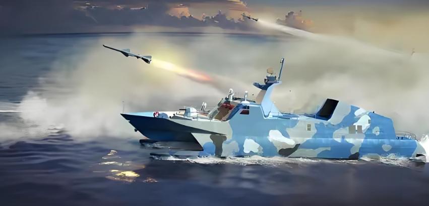 中国22型导弹快艇改进型卫星图曝光，拆除原8枚鹰击-83反舰导弹发射装置，开启功